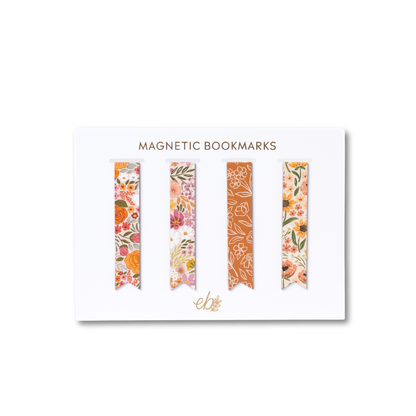Fall Tones Magnetic Bookmarks