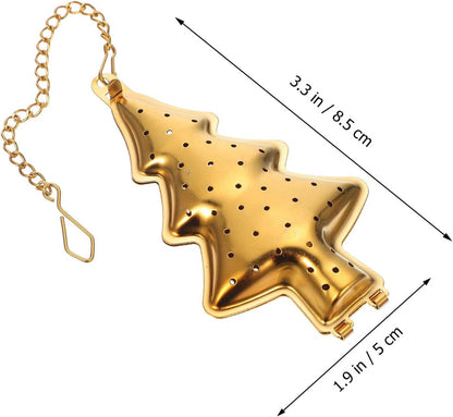 Christmas Tree Stainless Steel Tea Infuser