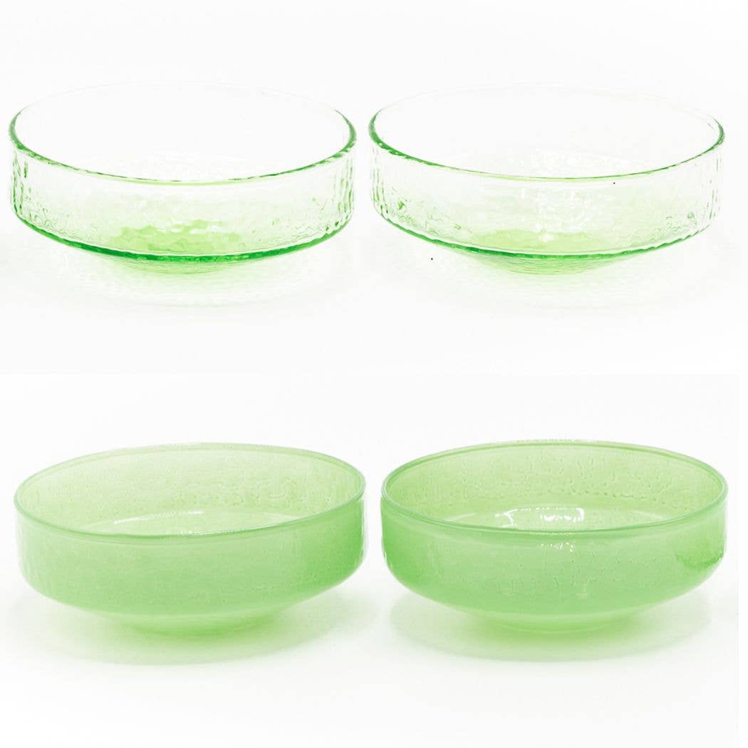Green Claude Bowl—Set of 4