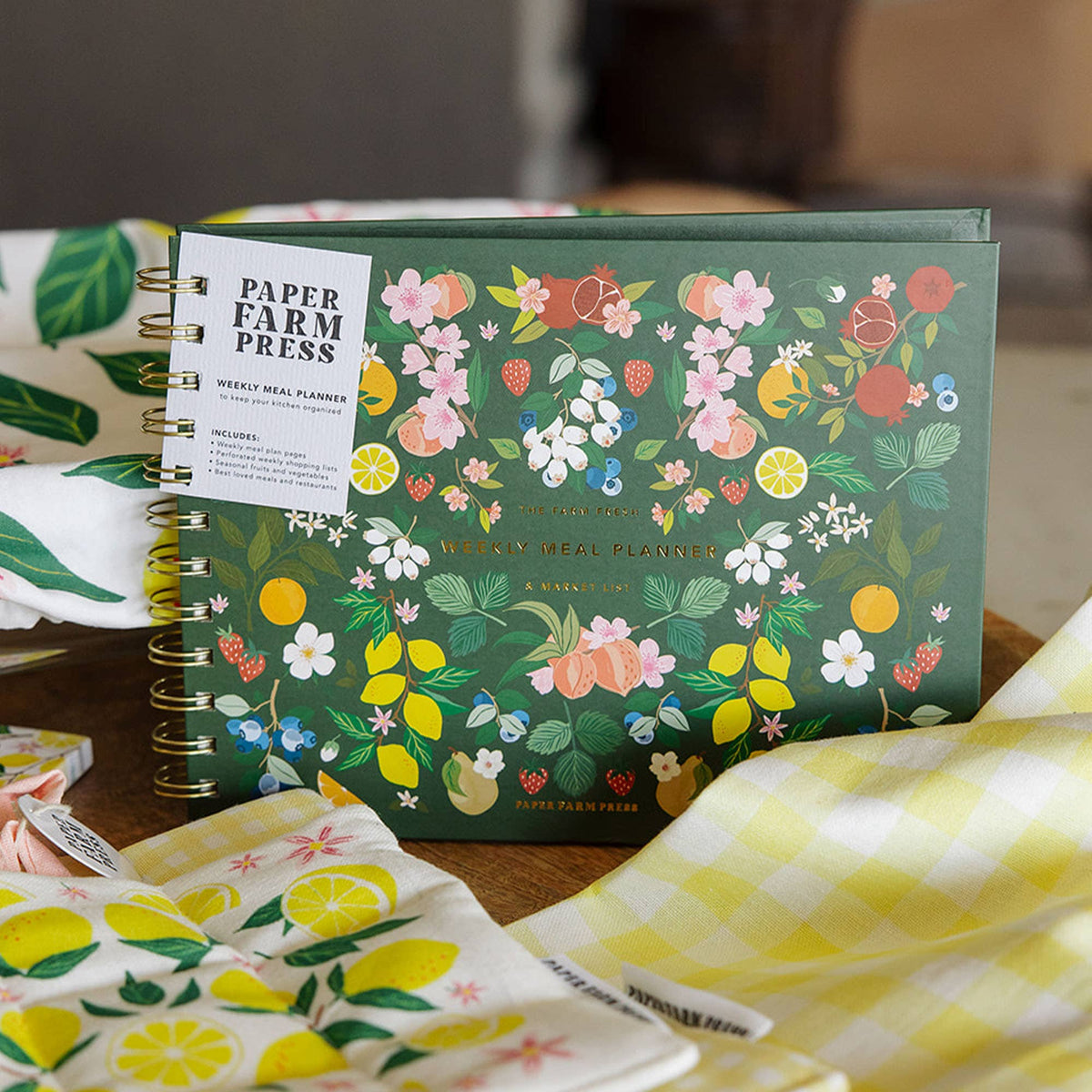 Floral Weekly Meal Planner