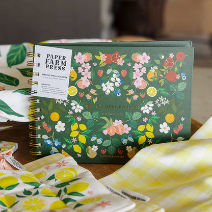 Floral Weekly Meal Planner