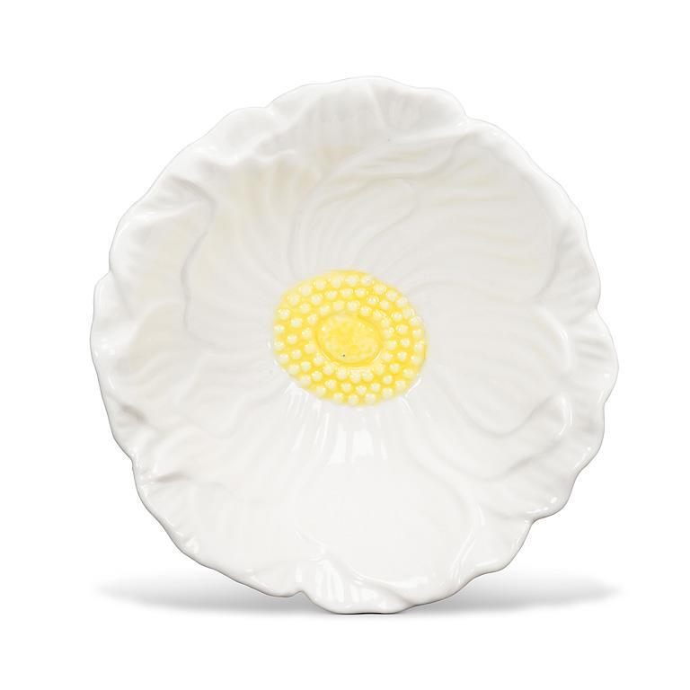 White Flower Dish