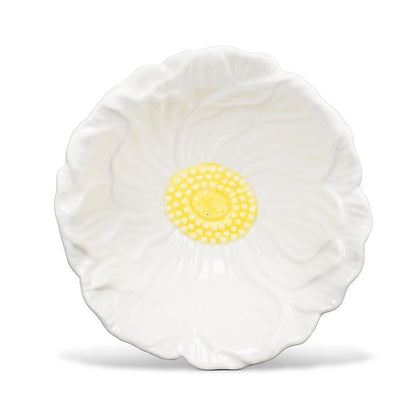 White Flower Dish