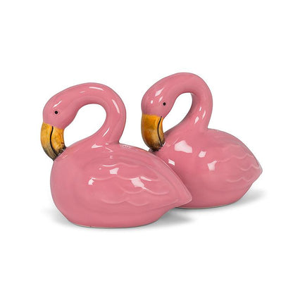 Pink Flamingo Salt & Pepper