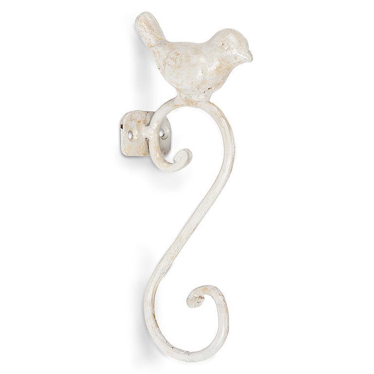 Small Bird Hook Antique White