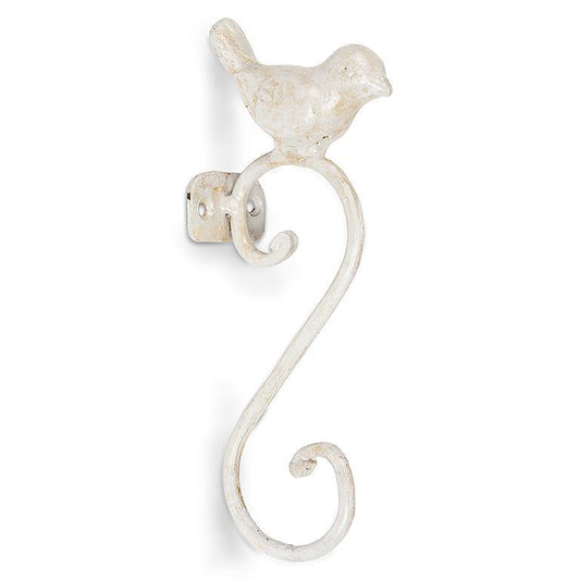 Small Bird Hook Antique White