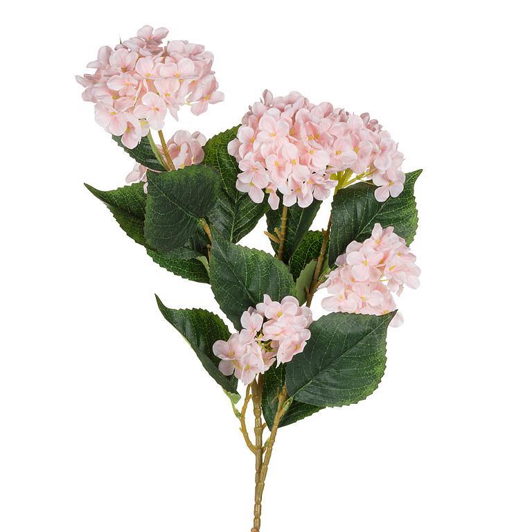 6-Bloom Real Touch Hydrangea Branch