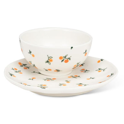 Orange Appy Plate