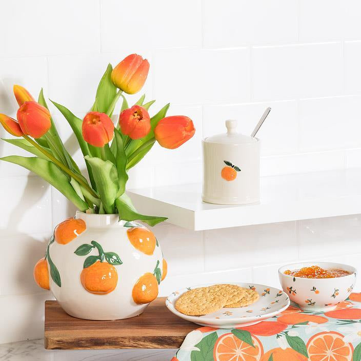 Orange Appy Plate