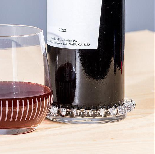 Wine Bottle and Candle Coaster
