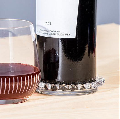 Wine Bottle and Candle Coaster