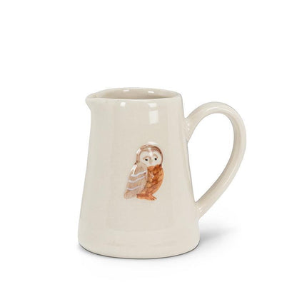Owl on a Mini Jug