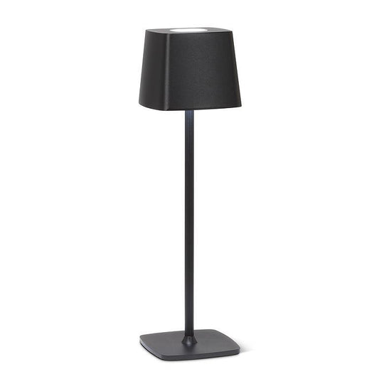 Black Square Shade LED Table Lamp