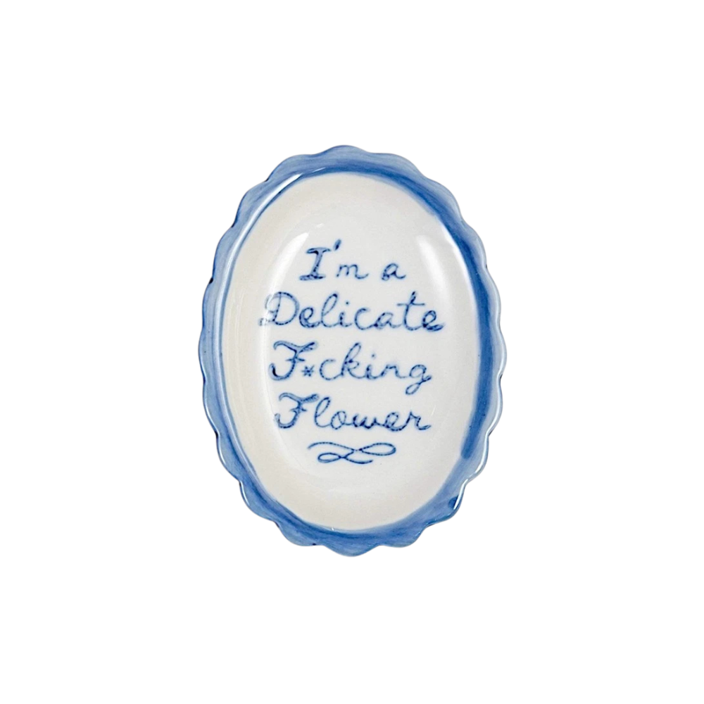 Tea Plates with Sassy Sayings