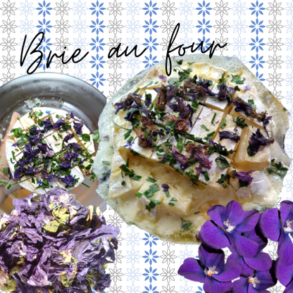 Edible Violet Flower Blend