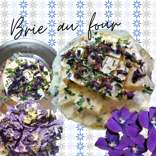 Edible Violet Flower Blend