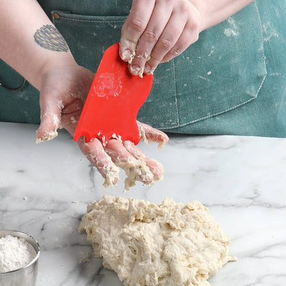 NEW! Dough & Bench Scraper – Silicone with Steel Core