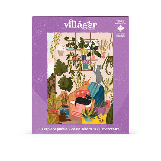 Balcony Cats—1000-Piece Puzzle