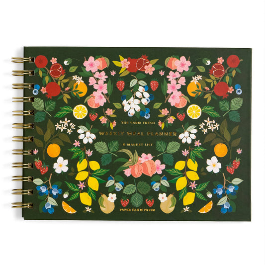 Floral Weekly Meal Planner