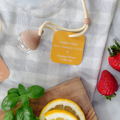 Golden Hour  Hanging Car Diffuser
