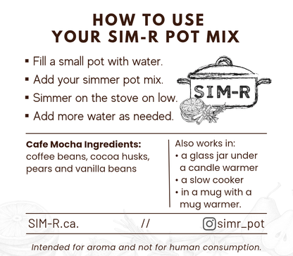 Cafe Mocha Simmer Pot Mix