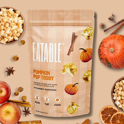 Pumpkin Pop Toddy Gourmet Caramel Popcorn