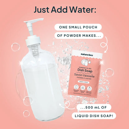 Sweet Citrus—Powder to Gel Dish Soap Refills