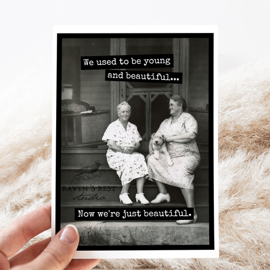 We Used To Be Young And Beautiful.