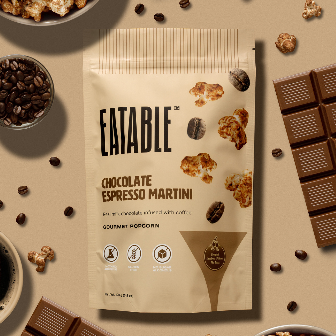 Milk Chocolate Espresso Martini Gourmet Popcorn