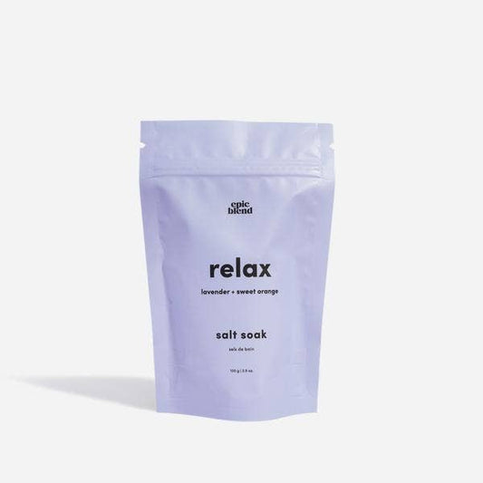 Relax Bath Salt Soak—3.5oz