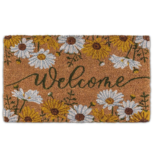Happy Daisy Welcome Doormat