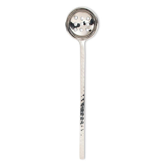 Olive Spoon Hammered Handle
