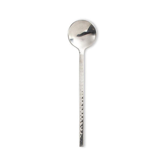 Small Hammered Condiment Spoon