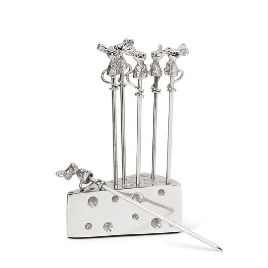 Squeaks Cocktail Picks—Set of 6