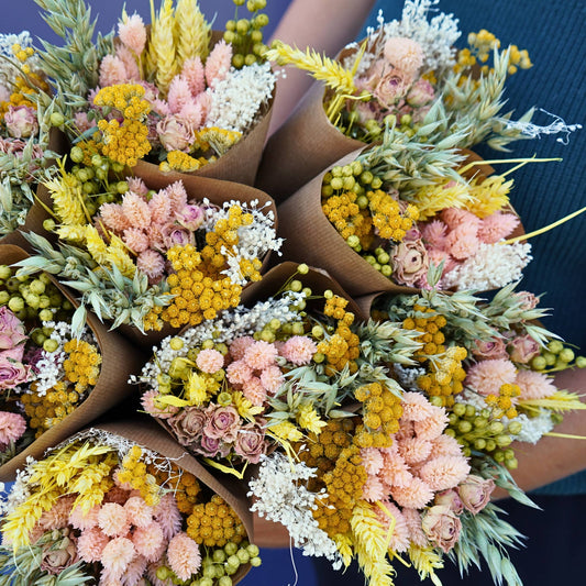 Pink Lemonade Dried Floral Bouquet