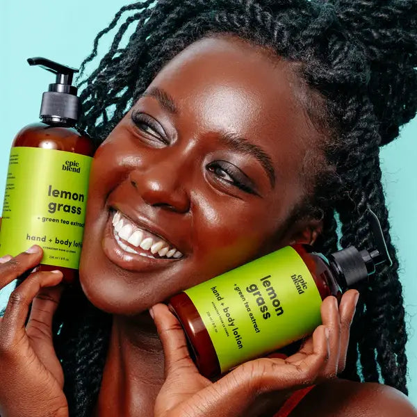 Lemongrass Hand and Body Lotion Vegan: 8oz