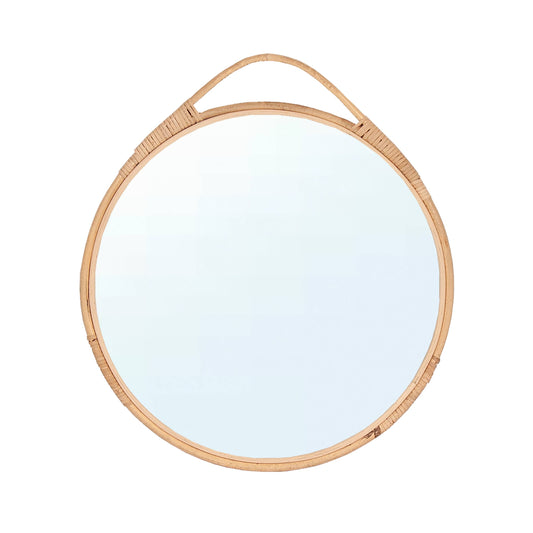 Natural Rattan Mirror