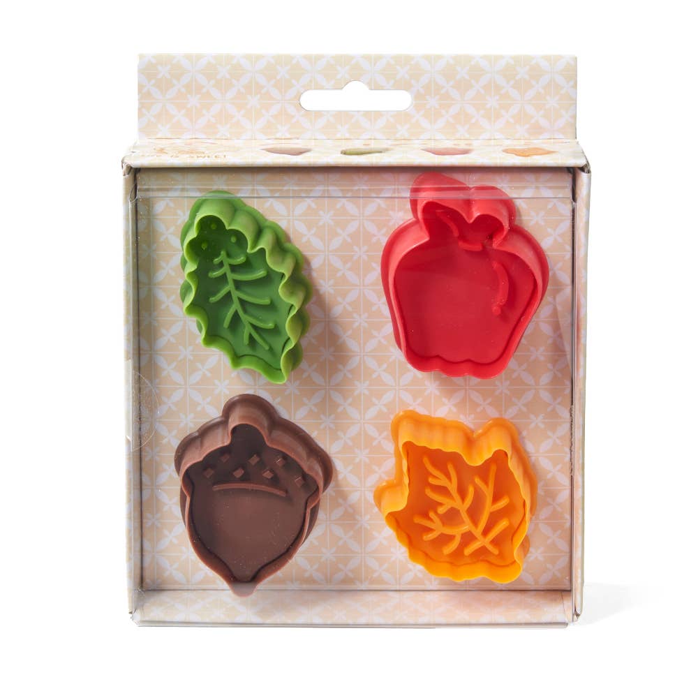 Pie Crust Cutters- Fall - Set of 4