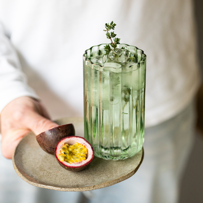 Green Gaia Highball Glass