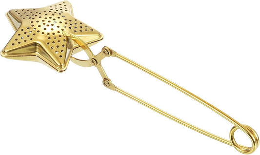 Gold Star Snap Tea Infuser with Handle, Loose Leaf Steeper