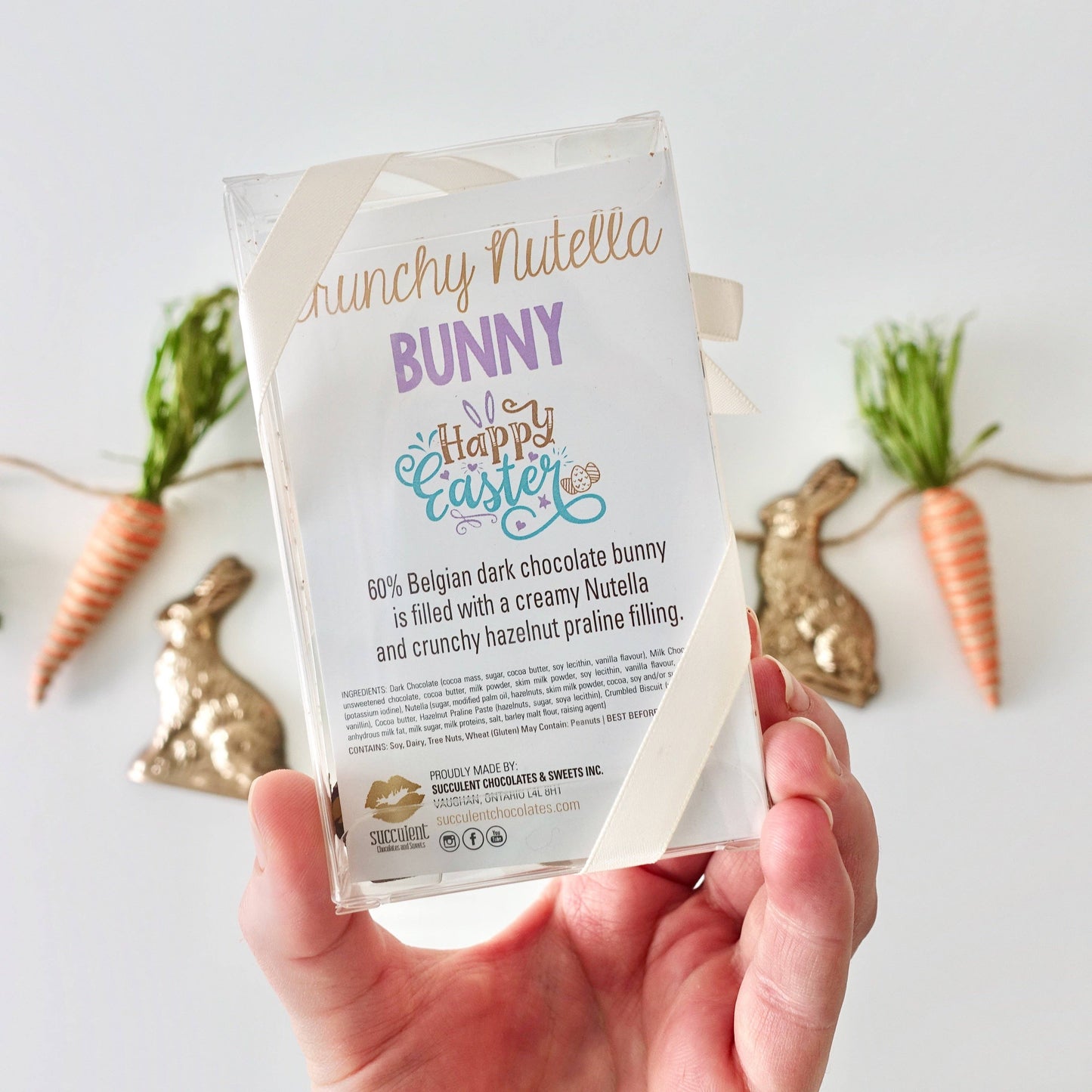 Crunchy Nutella Bunny