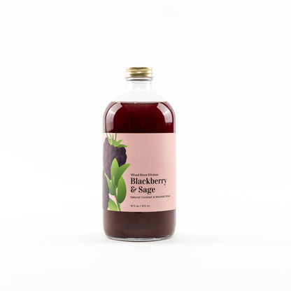 Blackberry & Sage Cocktail Mixer and Mocktail Mixer—16 fl oz