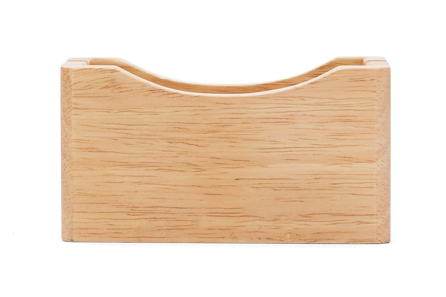 Wooden Bagel Cutter and Holder, 3" x 5.25" x 3"