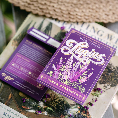 Wild Coastal Lupin Seed Packet – Inner Strength