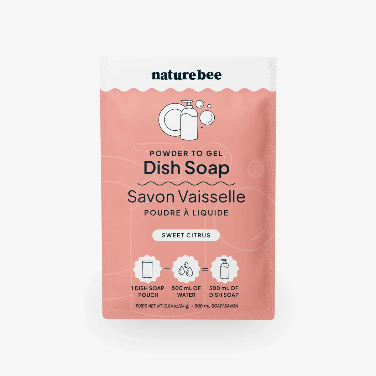 Sweet Citrus—Powder to Gel Dish Soap Refills