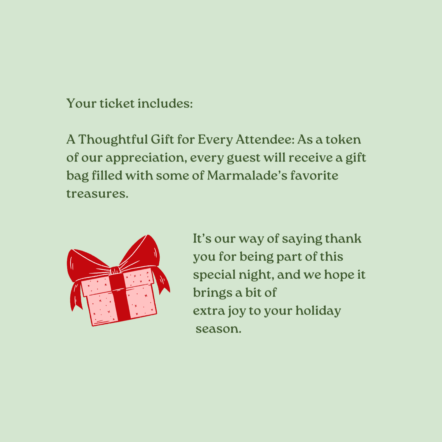 Holiday Sip & Shop Event at Marmalade