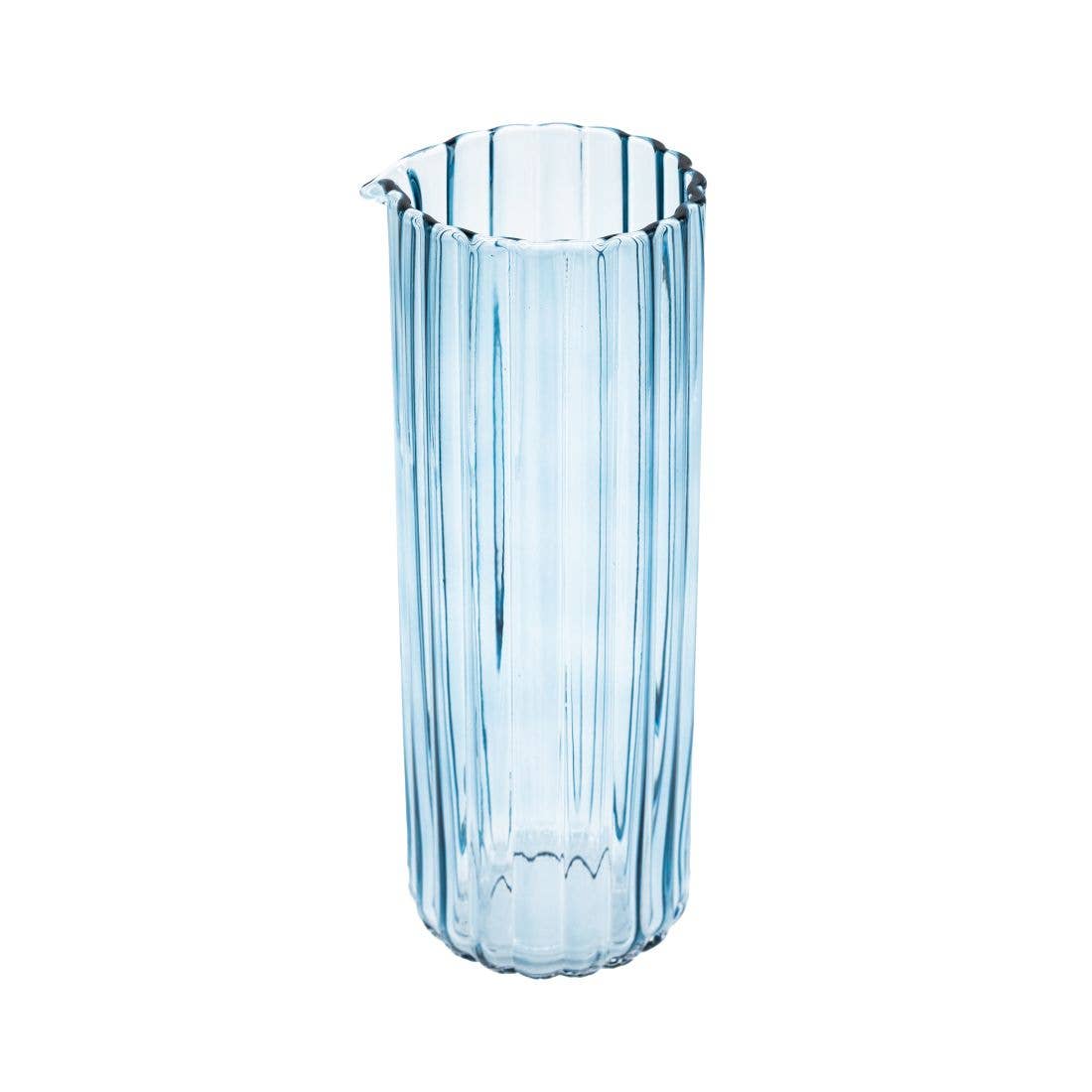 Blue Glass Carafe Gaia Jug—1.2L