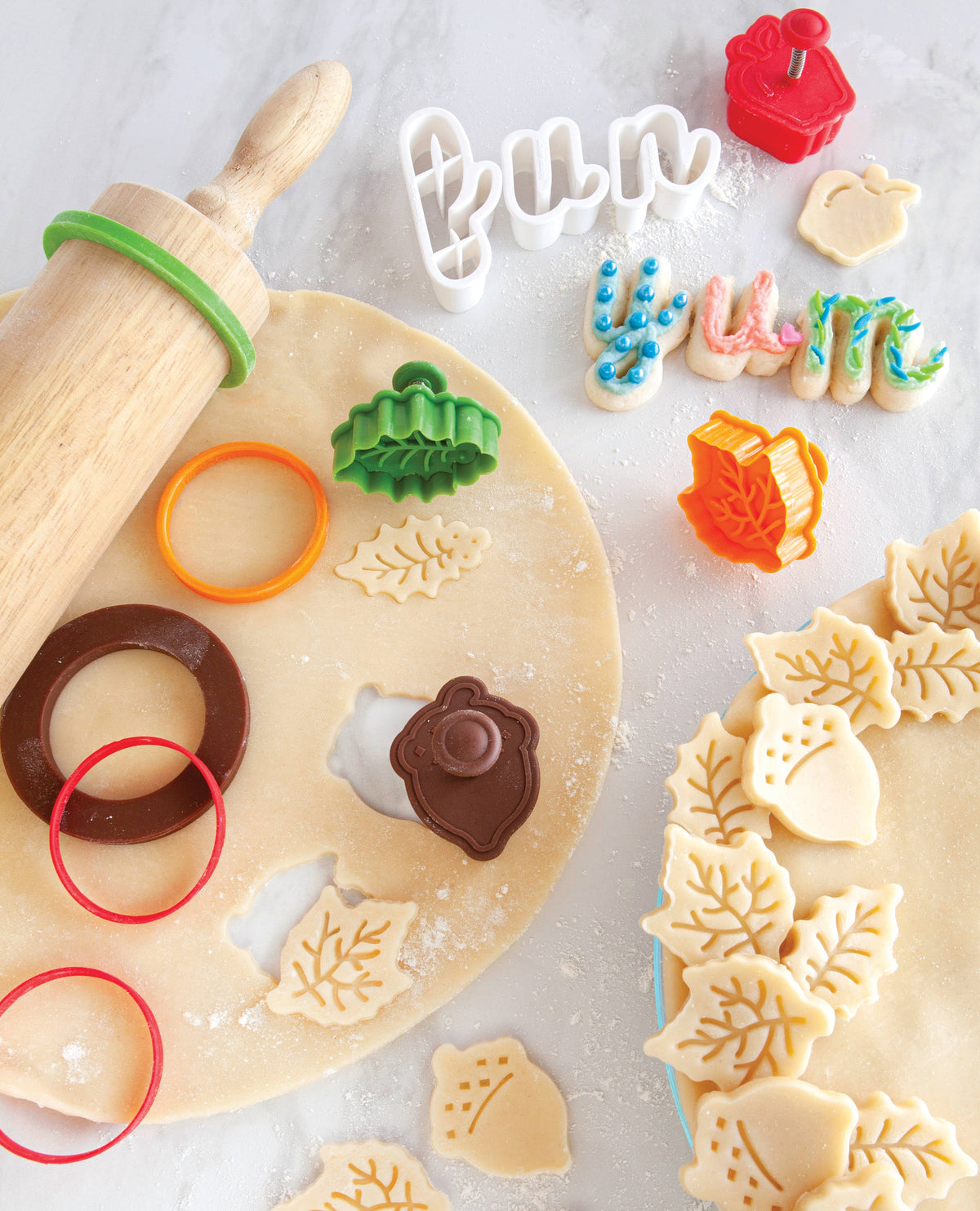 Pie Crust Cutters- Fall - Set of 4