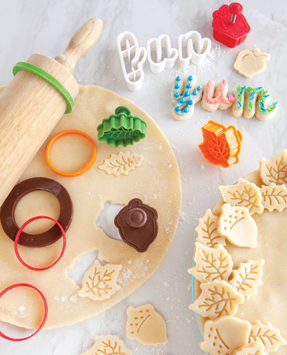 Pie Crust Cutters- Fall - Set of 4