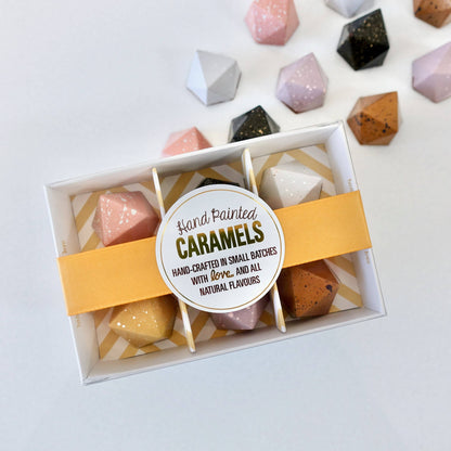 Handcrafted Belgian Chocolate Caramels—Box of 6